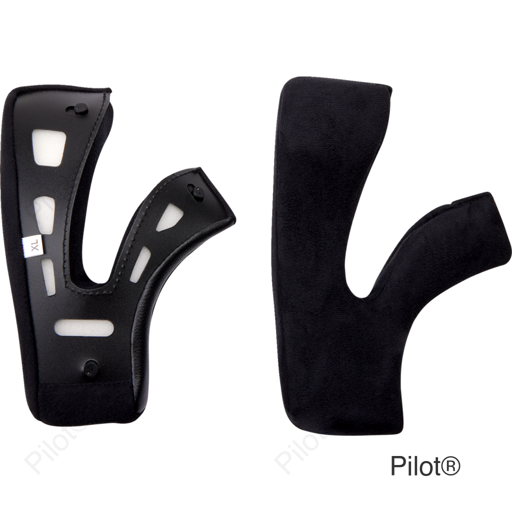 X101 Cheek Pads - Black - XL