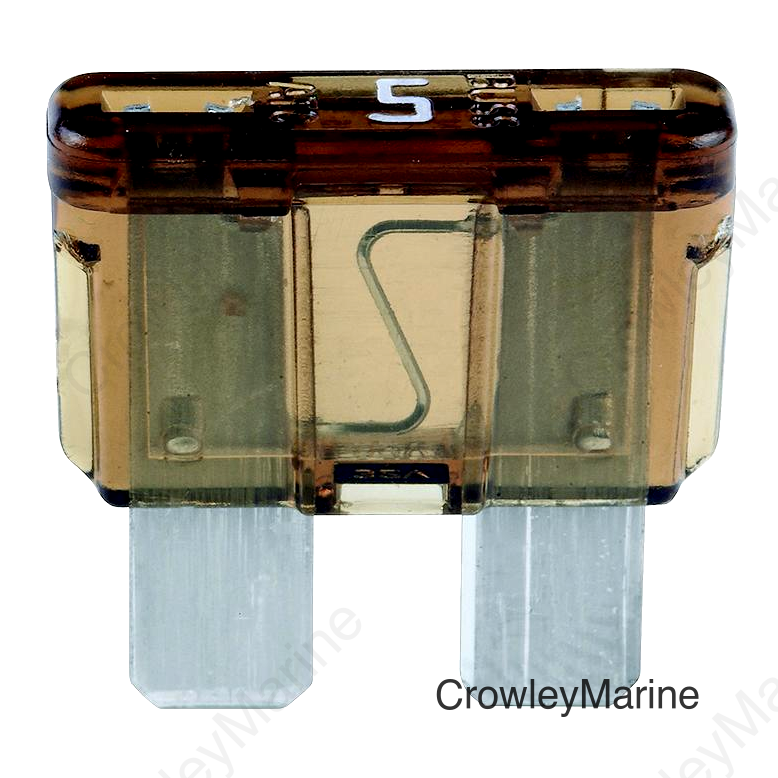 Seachoice ATC Blade Fuses, 5 Amp, 5/pk