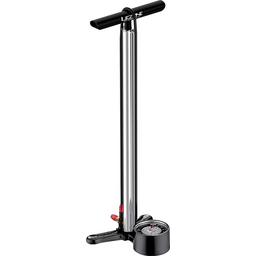 Lezyne Alloy Floor Drive Pump Standard Length: ABS-1 Chuck Silver