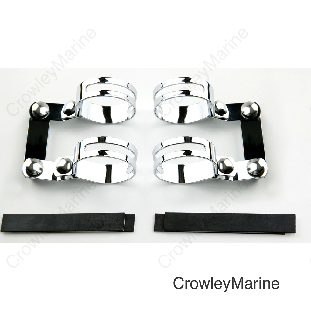 WINDSCREEN MOUNT KIT CHROME HON