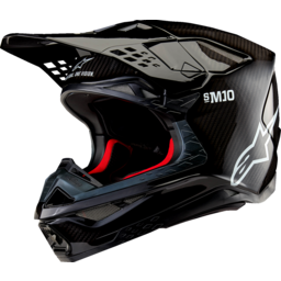 Supertech M10 Helmet - Solid - MIPS® - Gloss Black Carbon - Small thumbnail-1
