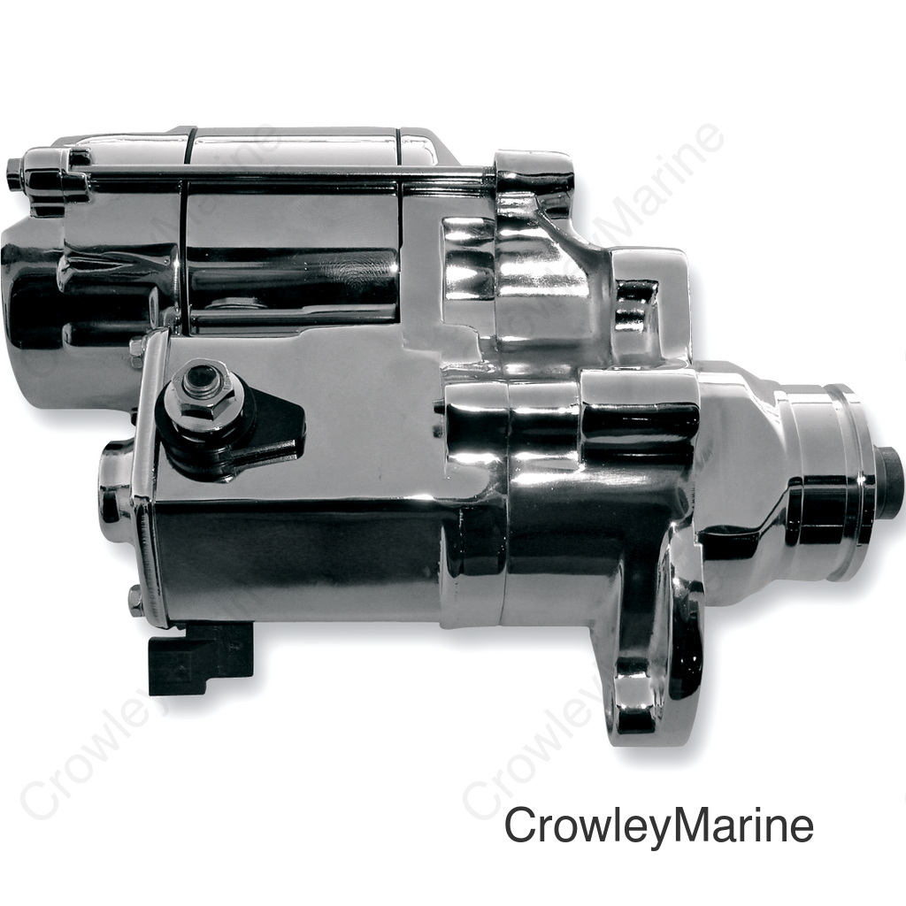 Starter Motor - Harley Davidson - Chrome
