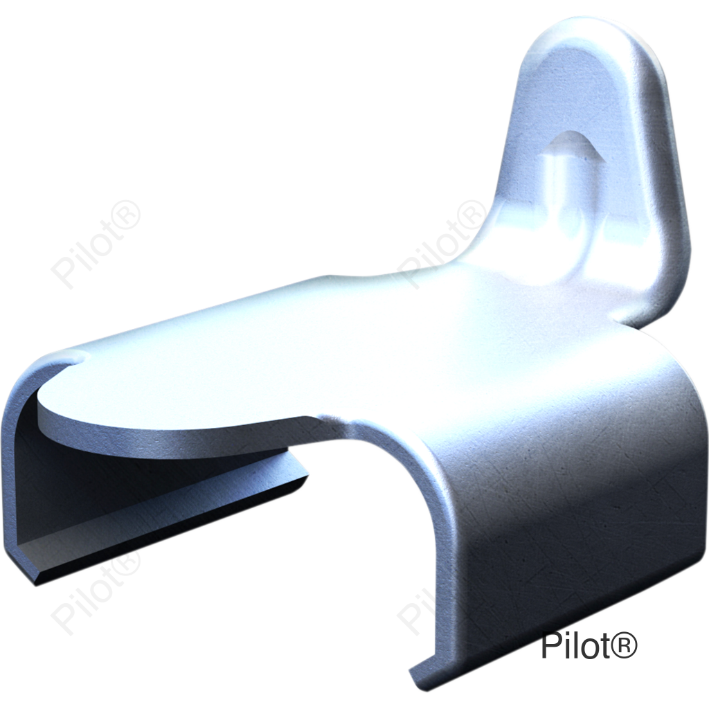 Guide Track Clips - 0.625" Clip Length - 10 Pack