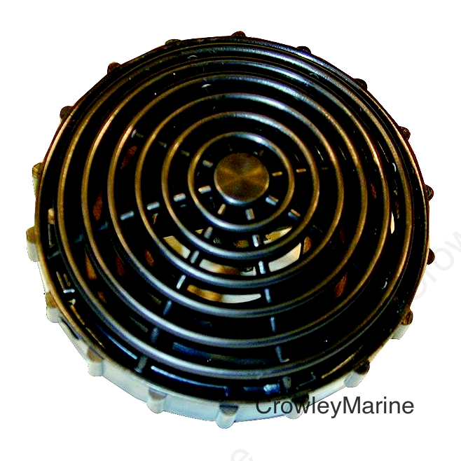 T-H Marine Aerator Filter Dome 1" Hole ID Fits 3/4" Thru-Hull or Pump