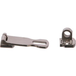 Seachoice Marine-Grade Safety Hasp w/ Swivel Eye, Polished 316 Stainless Steel, 3 In. X 1-1/4 In. thumbnail-1
