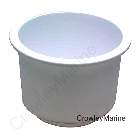 Seachoice 79430 Drink Holder - Black, Large Recessed