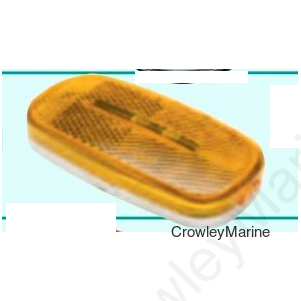 4X2 AMBER MRKR LIGHT 9 DI