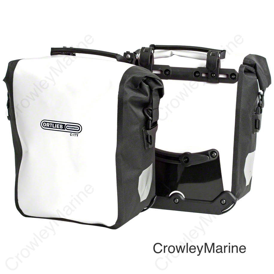 Ortlieb Front-Roller City Front Pannier: Pair~ Black
