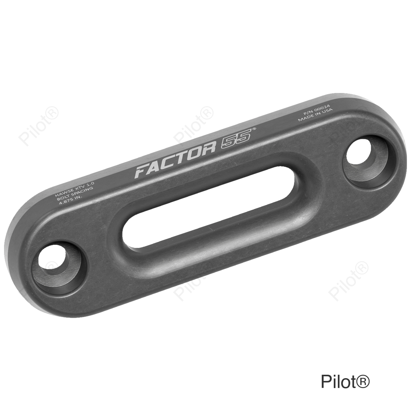 Hawse Fairlead - XTV - Gun Metal Gray