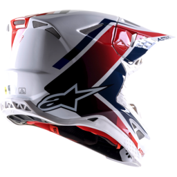 Supertech M10 Helmet - Meta 2 - MIPS® - White/Red/Blue - 2XL thumbnail-0