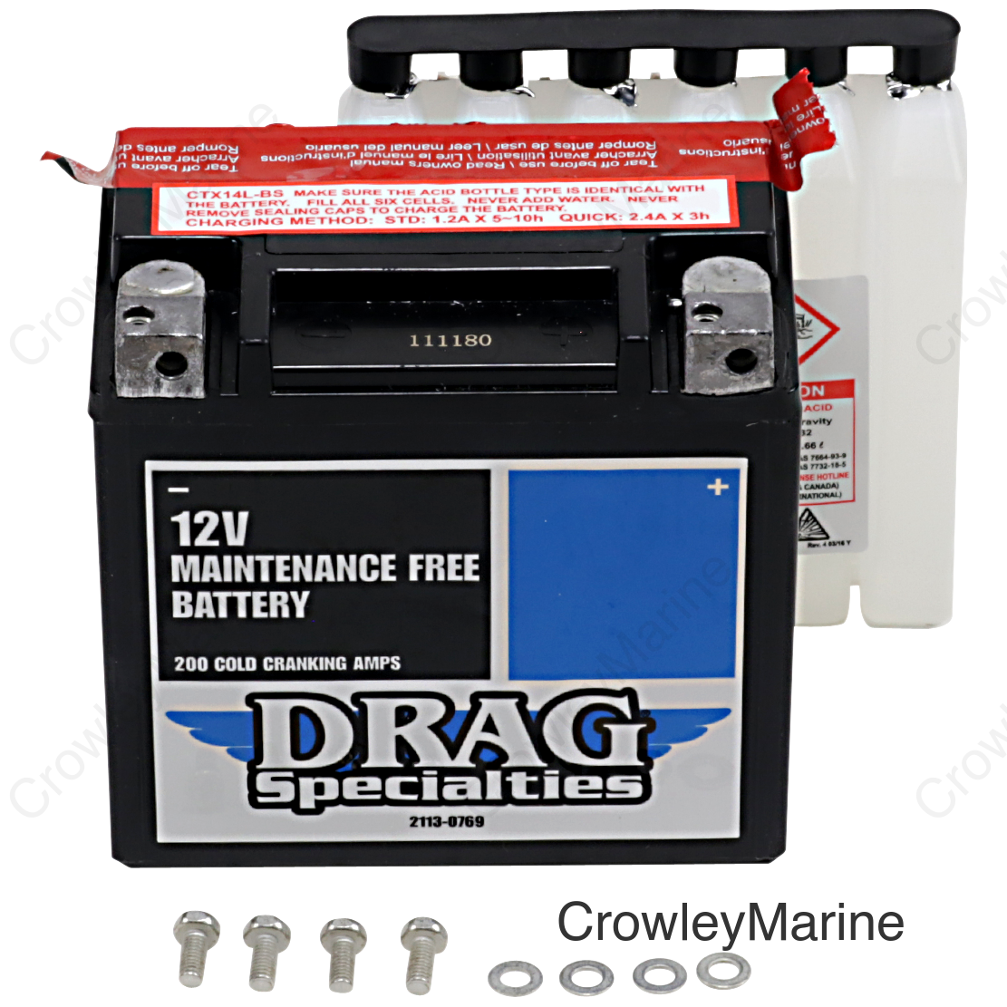 BATTERY DRAG YTX14LBSFT