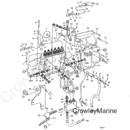 Bracket(V2) - Volvo Penta (862189)