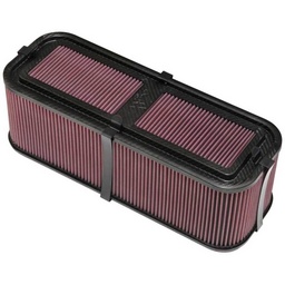 K&N Custom Racing Assembly 19in x 6.5in Carbon Fiber Air Filter