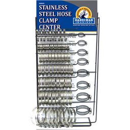 Stainless Steel HOSE CLAMP DISPLAY (980049)