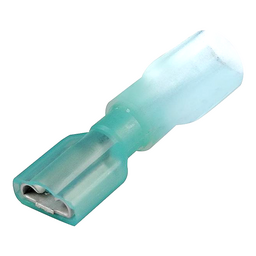 Seachoice Heat Shrink Insulated Disconnect, Marine Grade Heat-Shrinkable Female Disconnect Terminals, Blue, Pack of 25, 16-14 Wire Range thumbnail-4