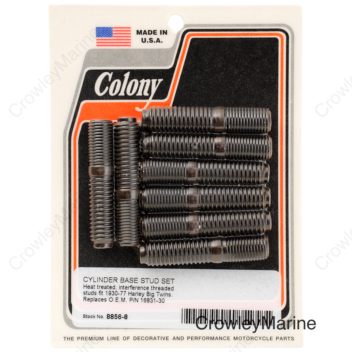 CYL STUDS SET 30-77 BT