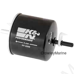 K&N Cellulose Media Fuel Filter 3in OD x 5.625in L