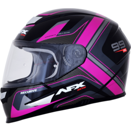 FX-99 Helmet - Recurve - Black/Fuchsia - XS thumbnail-3