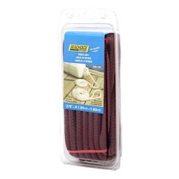 Seachoice Braided Bumper Fender Line, 3/8 in. X 6 Ft., Burgandy Red thumbnail-0