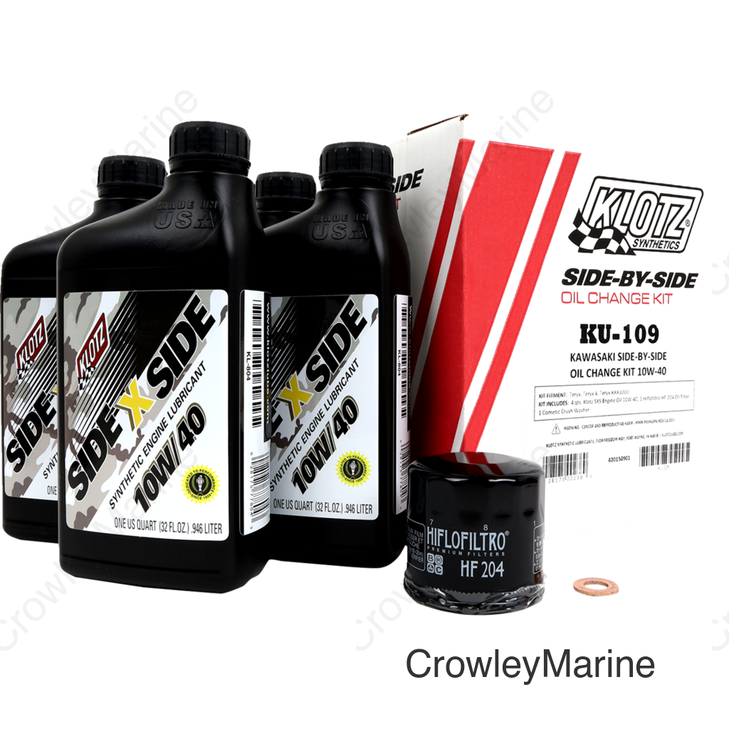 Oil Change Kit - Kawasaki - 10W/40