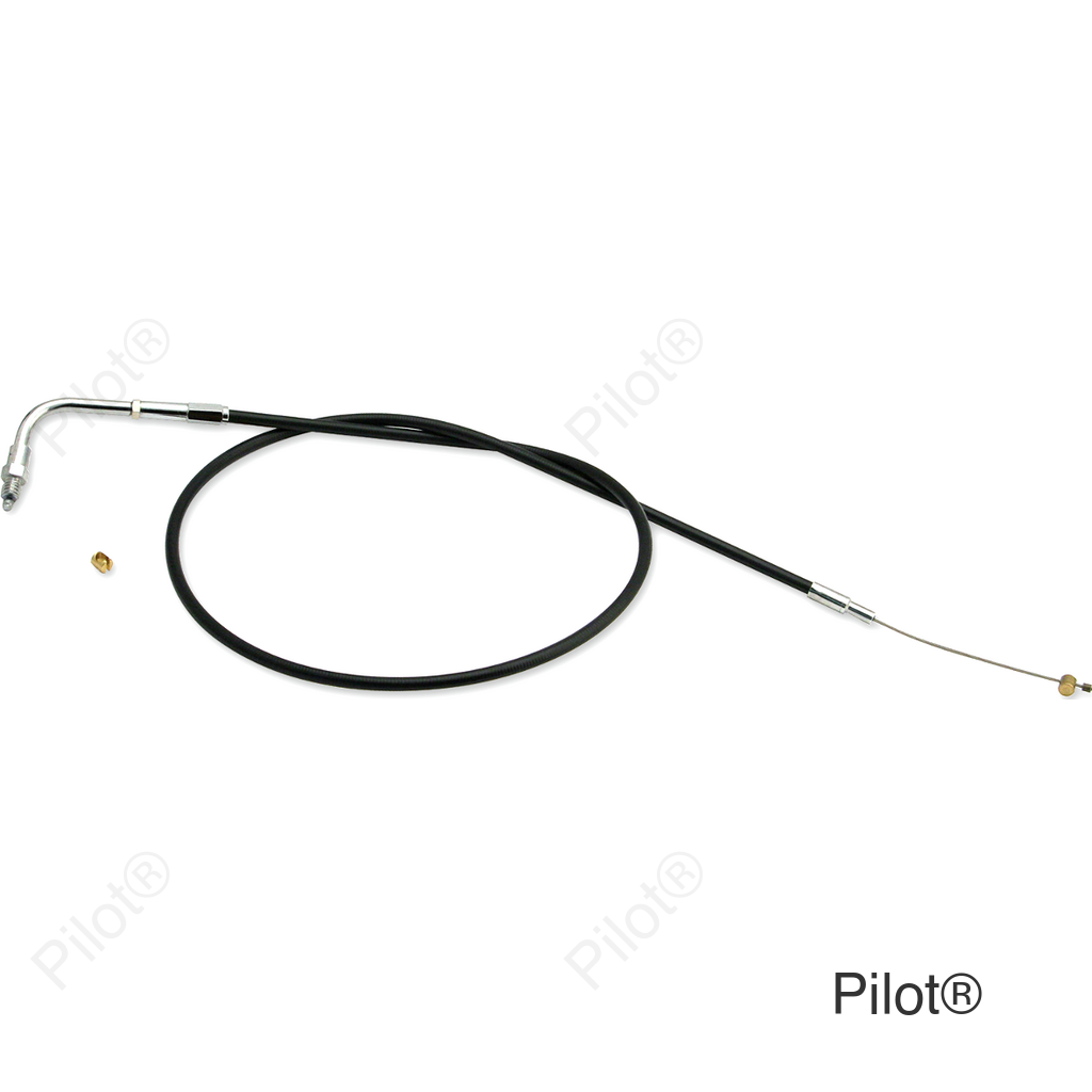 Black Vinyl Throttle Cable - 36" - Black