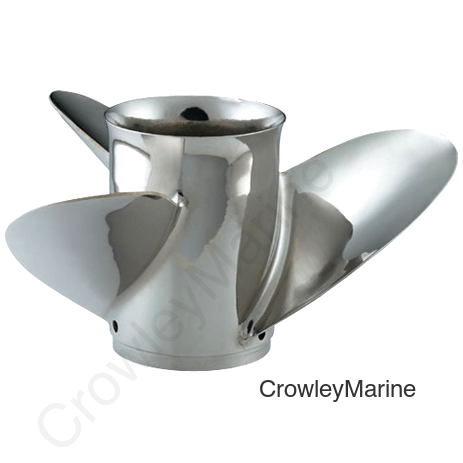 Performance 3 Prop - 3 Blade 14.25x22RH Stainless Steel