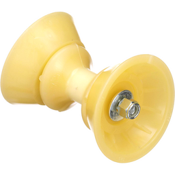 Seachoice Bow Roller w/ Bells, 3 In., TPR, Gold thumbnail-1