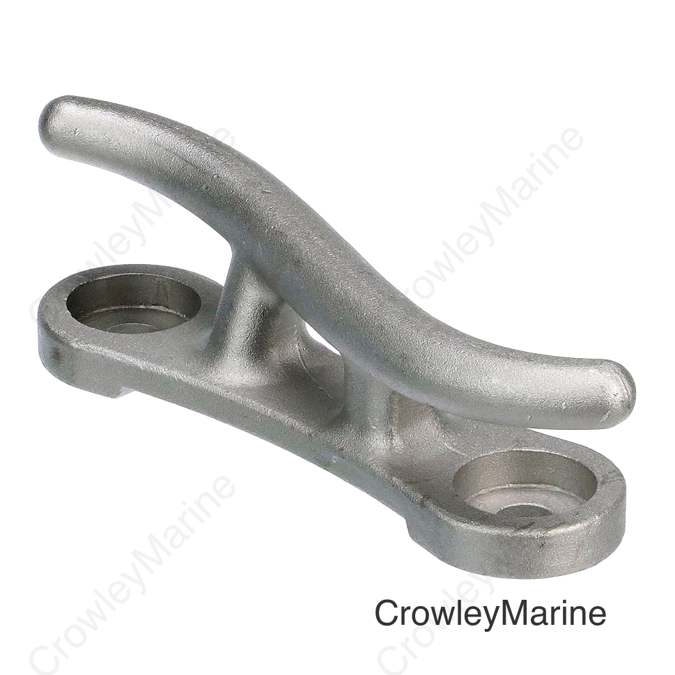 Seachoice Cast Aluminum “S” Dock Cleat, Corrosion Resistant Aluminum, 10 In.