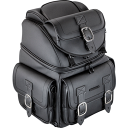 BR3400D Sissy Bar Bag - Black thumbnail-2