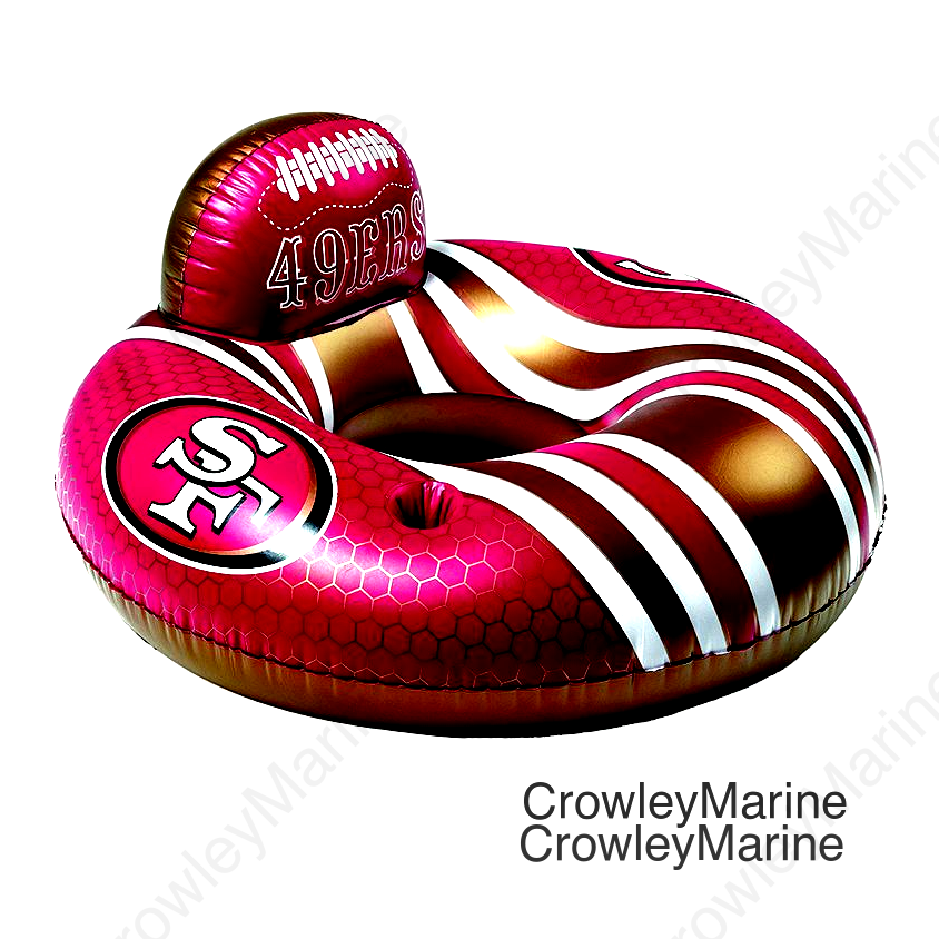 SF 49ERS - DELUXE POOL FLOAT