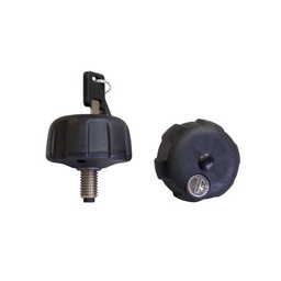 Thule Locking TracKnobs (2 Pack - Works w/TracRac SR & Utility Racks Only) - Black thumbnail-0