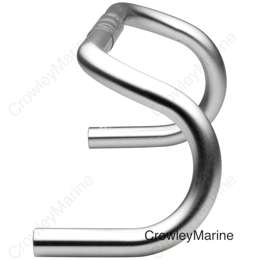 MSW Road Drop Handlebar - Aluminum 25.4mm 44cm Silver