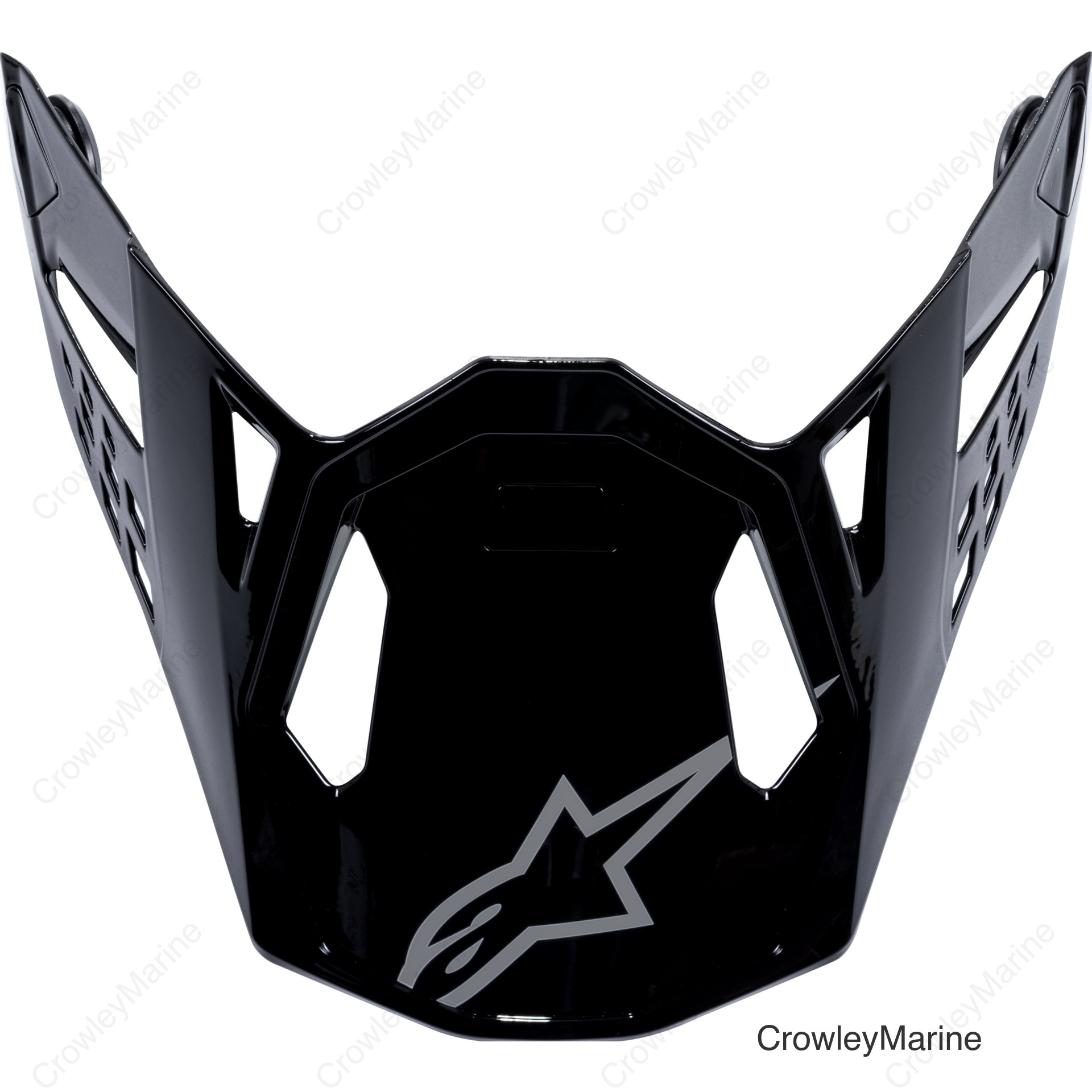 M8 HELMET VISOR GLOSSY BLACK