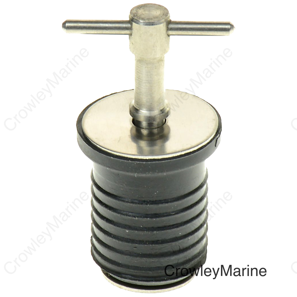 TWIST DRAIN PLUG 1' SS