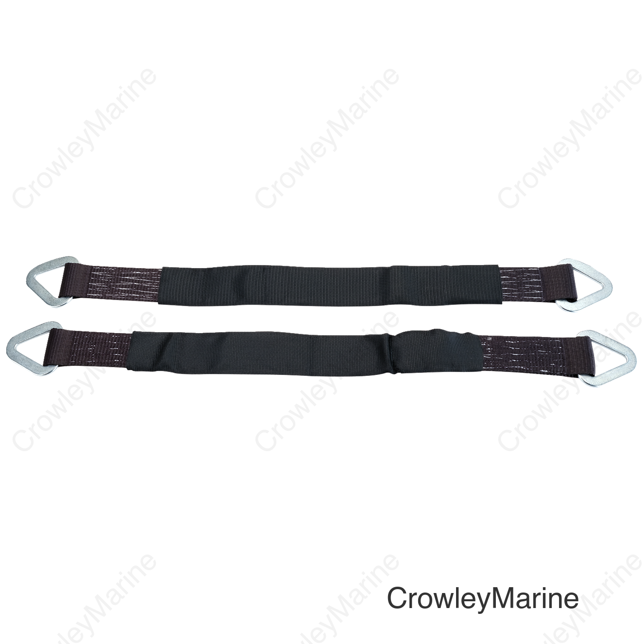 2"x30" AXLE STRAP BLK PAIR MSE