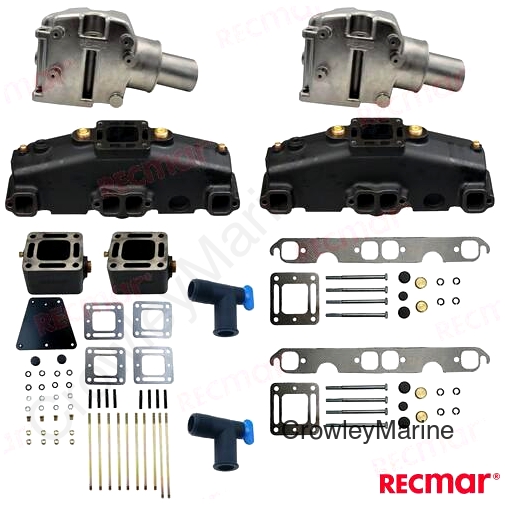 EXHAUST KIT MCM1983-2002 GM305/350/377 V