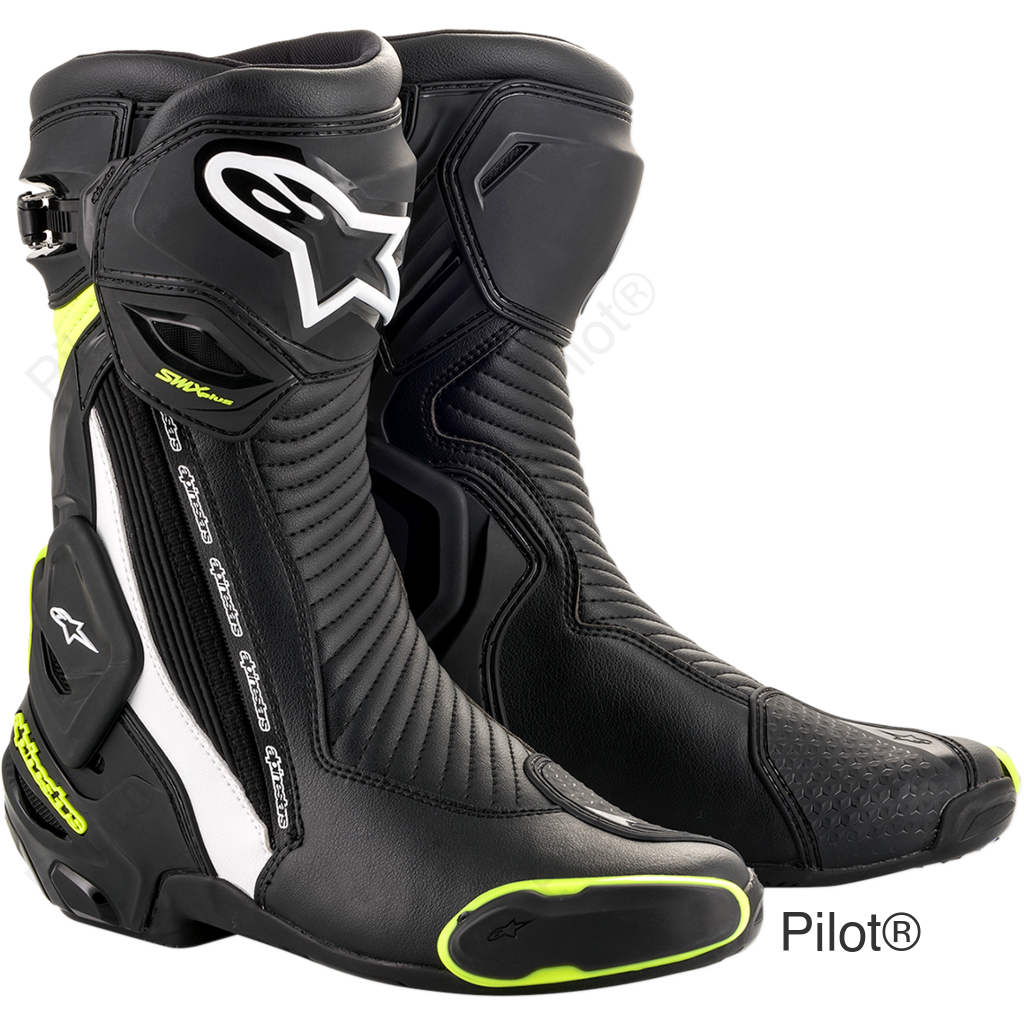 SMX+ Boots - Black/White/Yellow Fluorescent - US 12 / EU 47