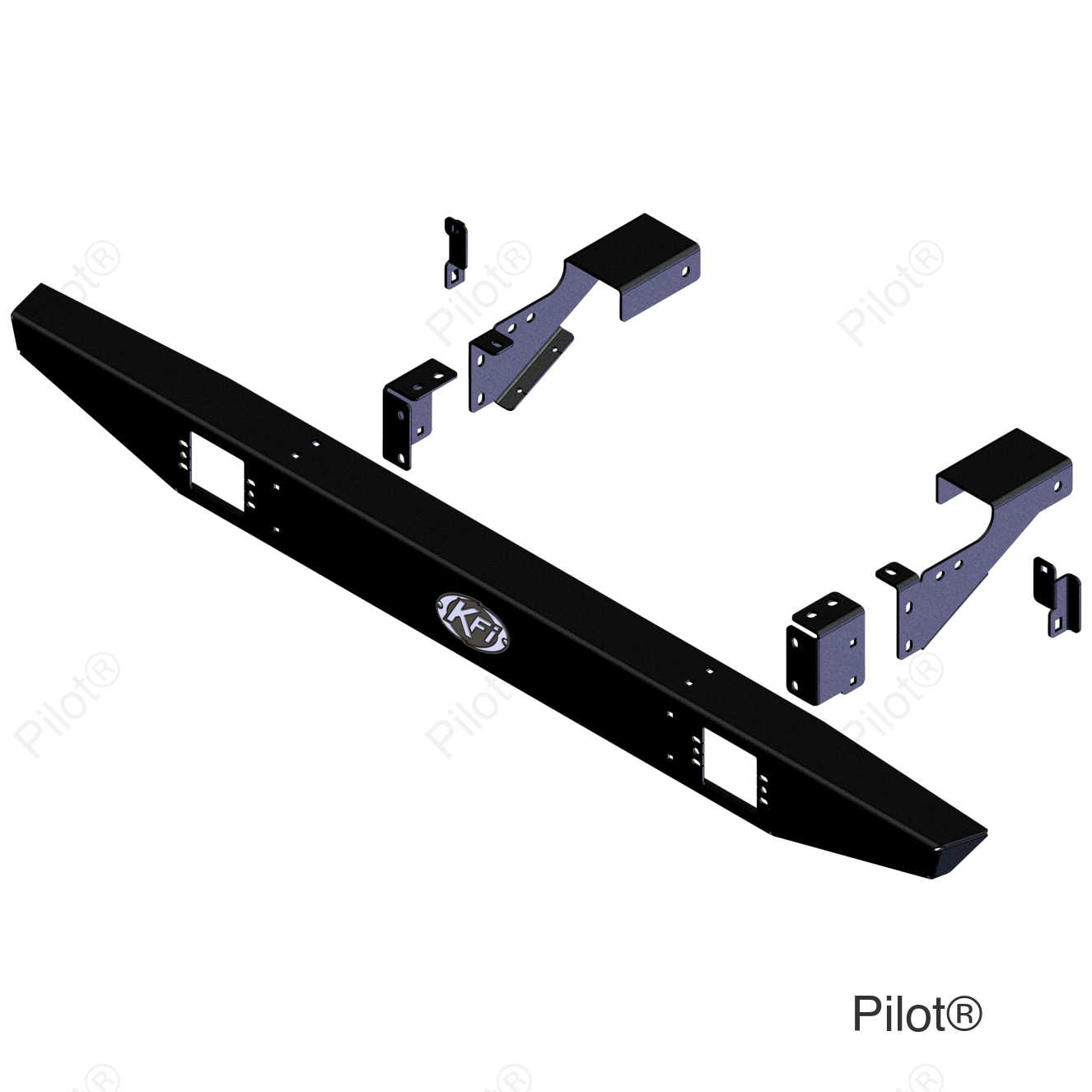 Rear Bumper - Polaris Full Size Ranger