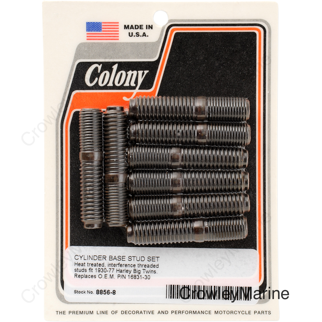 CYL STUDS SET 30-77 BT