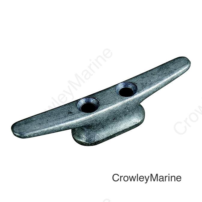 Sea-Dog 0461061 Closed Base Aluminum Cleat - Flat Head, 6"