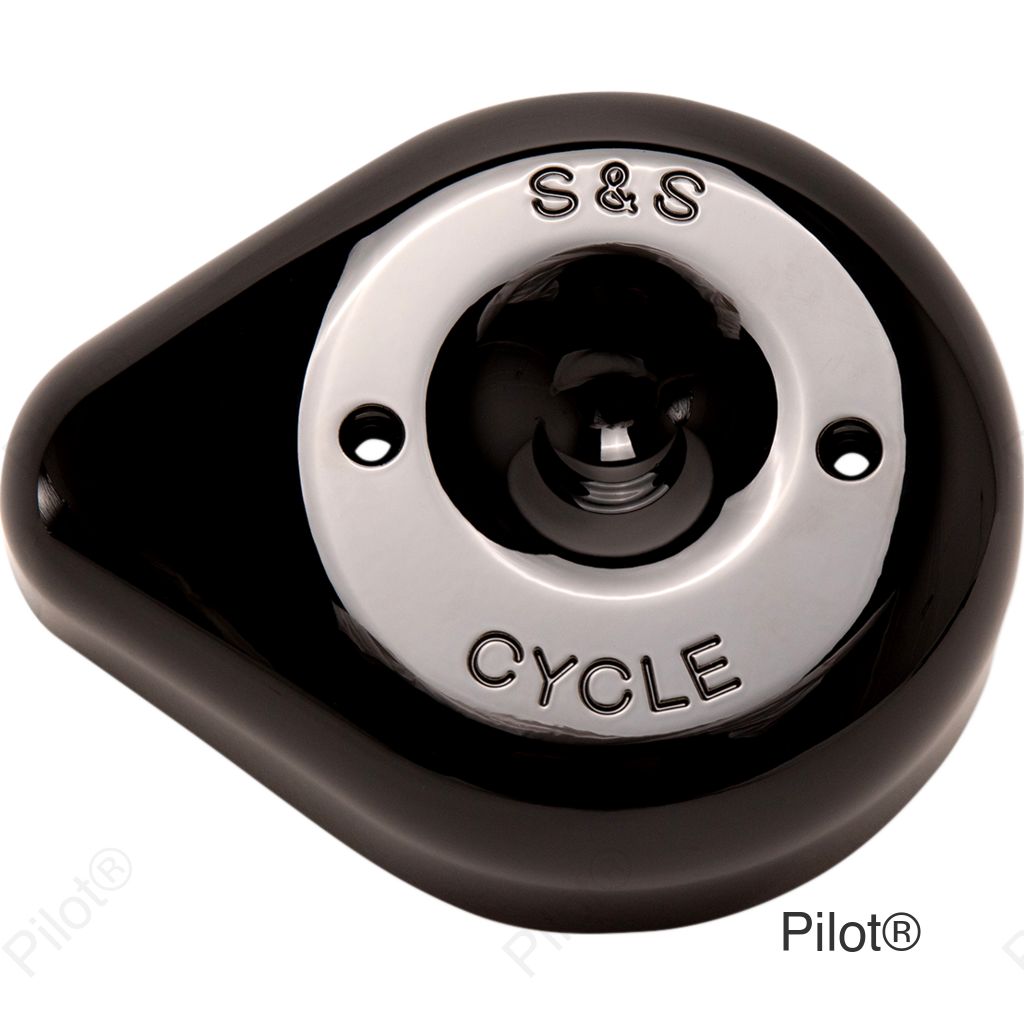 Air Cleaner Cover - Teardrop - Black