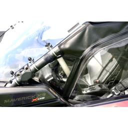 Soft Full Doors - Rear Window - Black - Can-Am X3 thumbnail-5