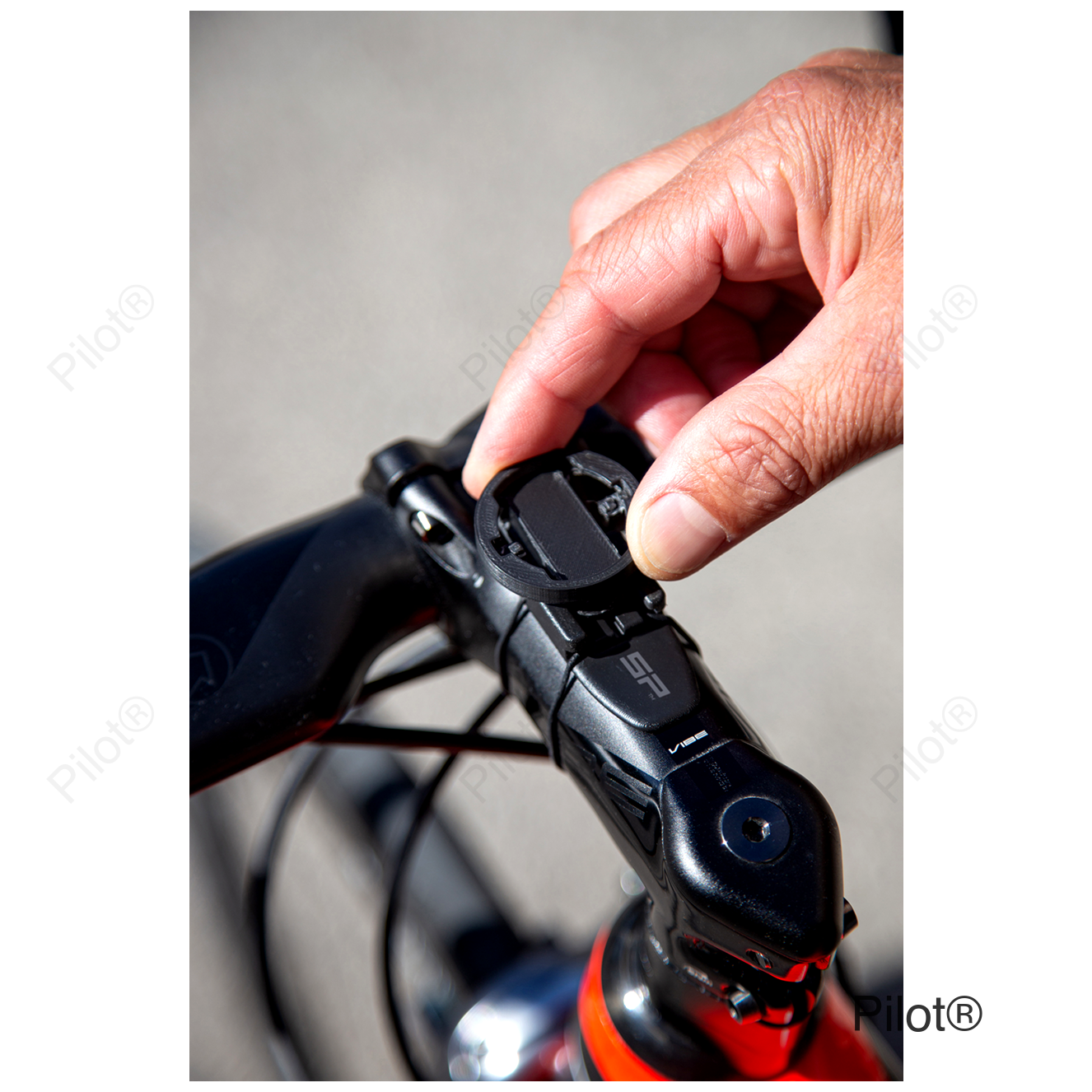 Bike Computer Adapter - Garmin™ - SPC+ - Black