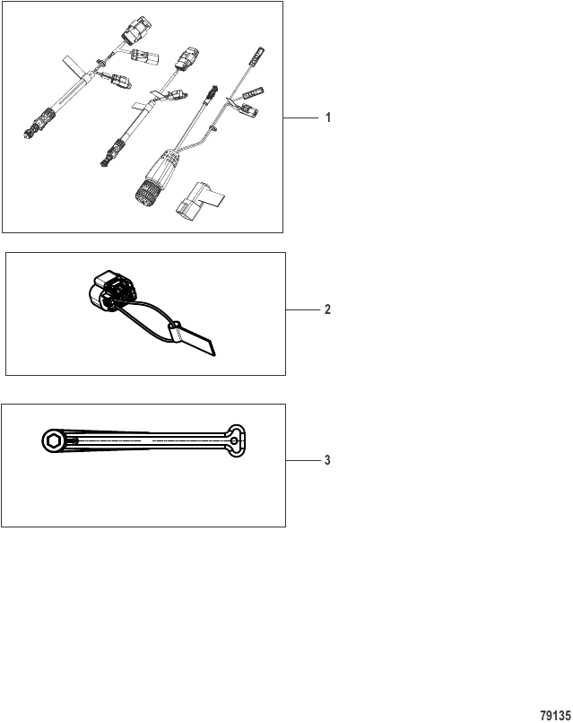 Serial Range Outboard 110e (Electric)(11kW) - 1Q007992 & Up - Tools