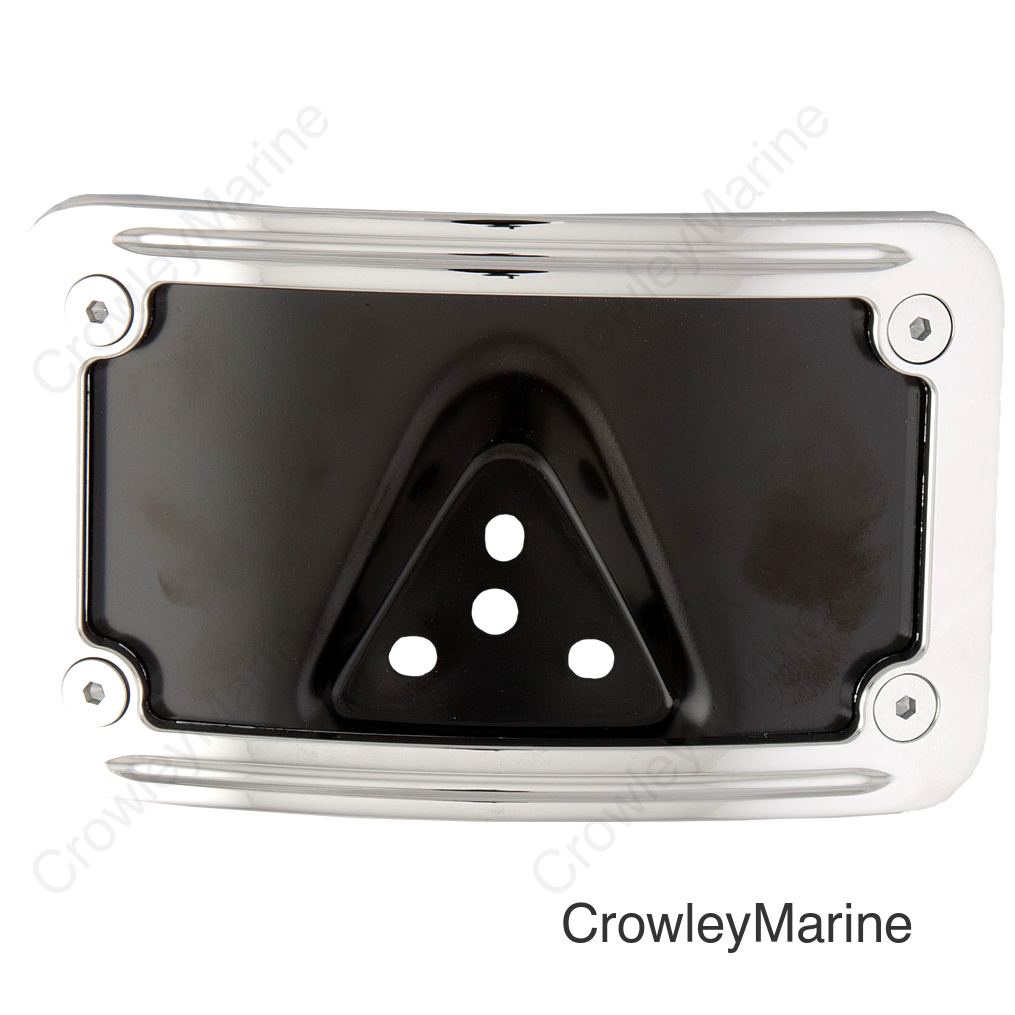 LICENSE PLATE FRAME CURVED HORIZONTAL