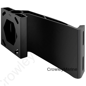 4" Rise, 5" Setback, Port, Black