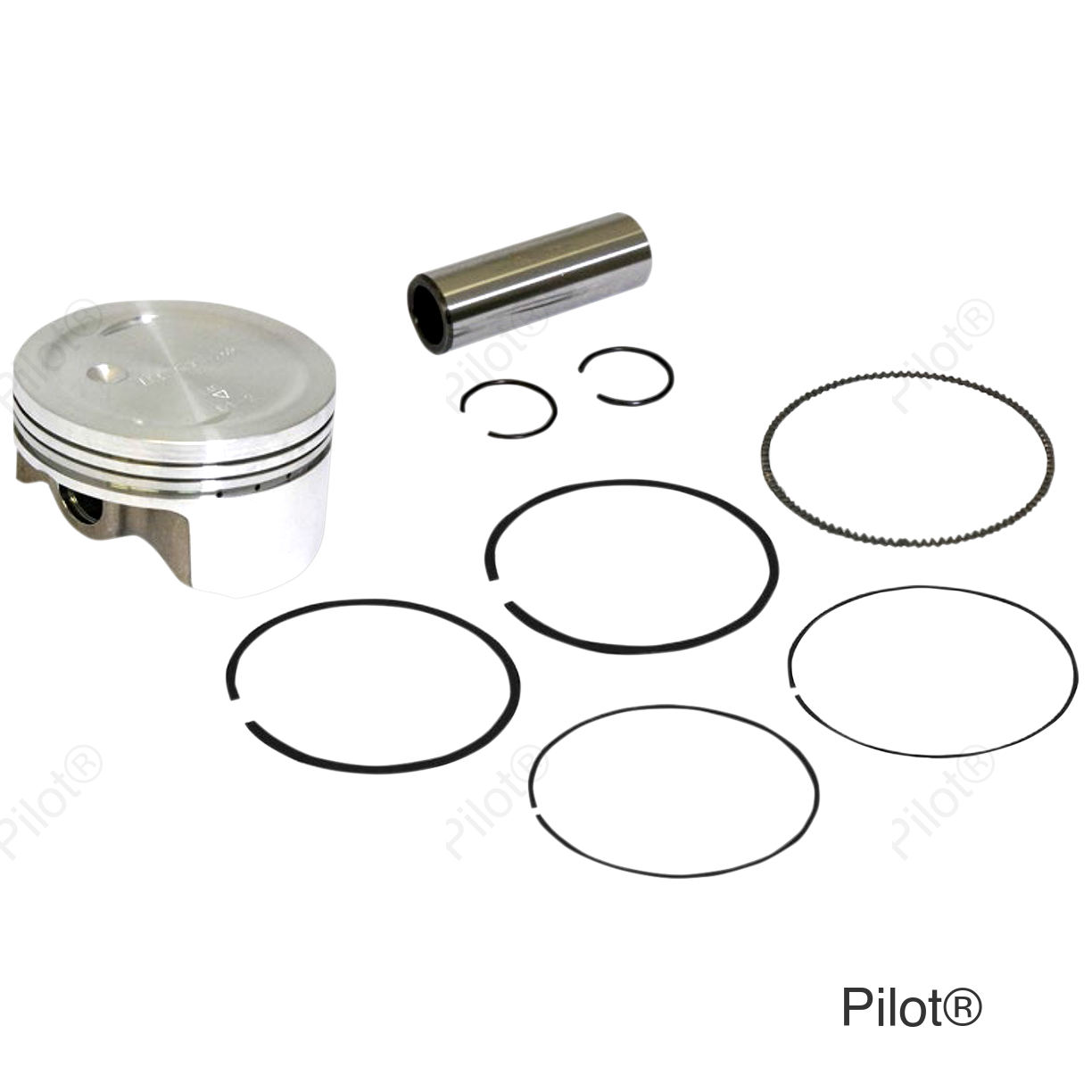 Piston Kit - 61 mm - Grom/Monkey