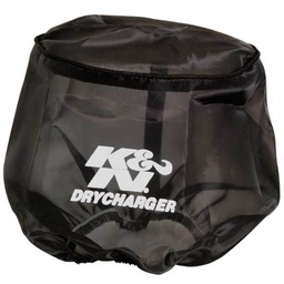 K&N Drycharger Round Tapered Black Filter Wrap thumbnail-0