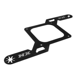 Nitrous Express Carb Plate Solenoid Bracket for Dominator thumbnail-1