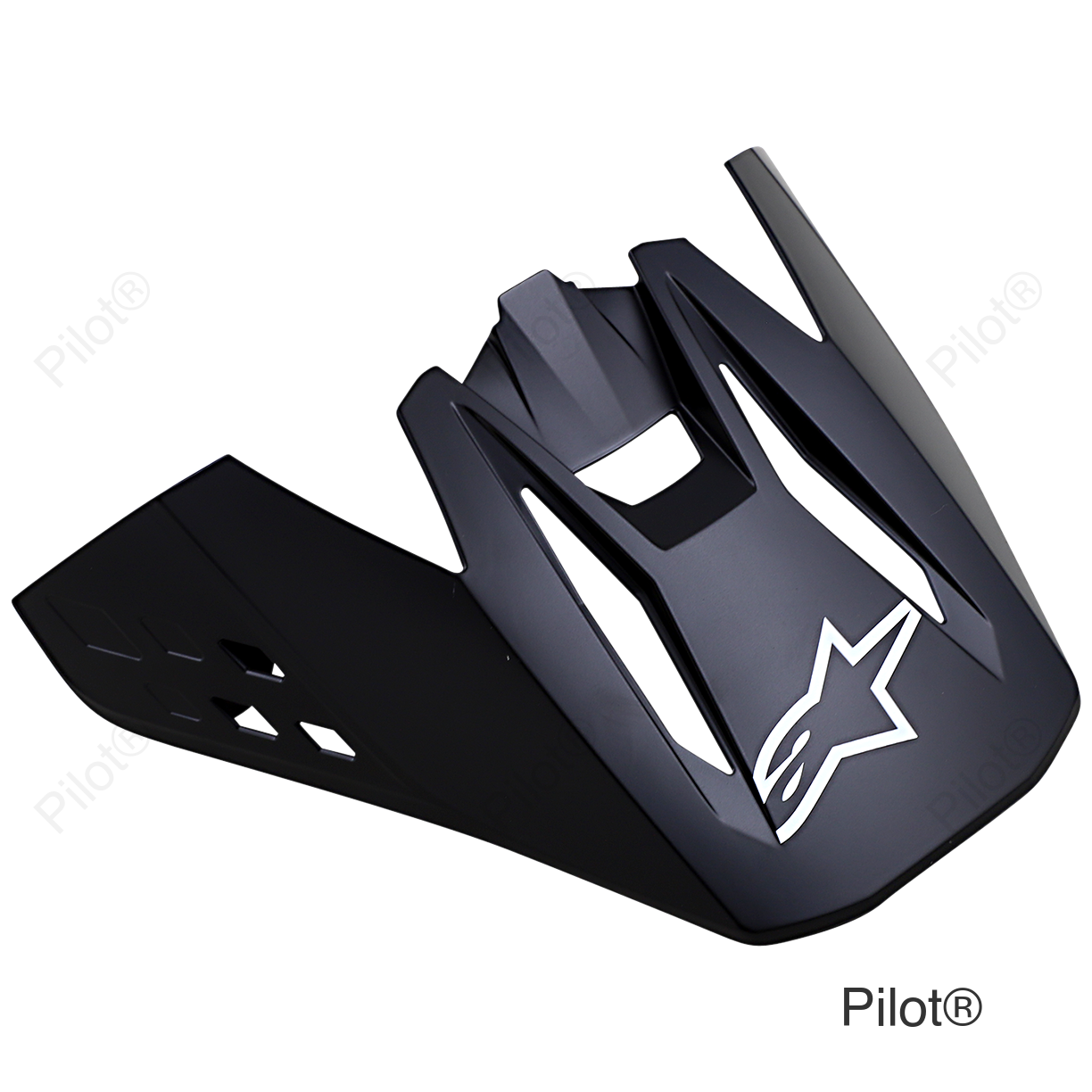 SM5 Visor - Solid - Matte Black